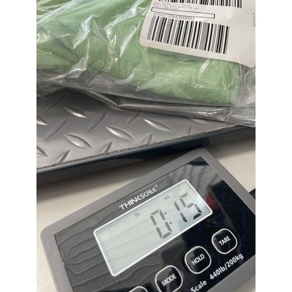 Isaac Mizrahi Live Reg Pebble Knit Wide Leg Crop Womens Large Classic Sage NEW - Picture 8 of 8